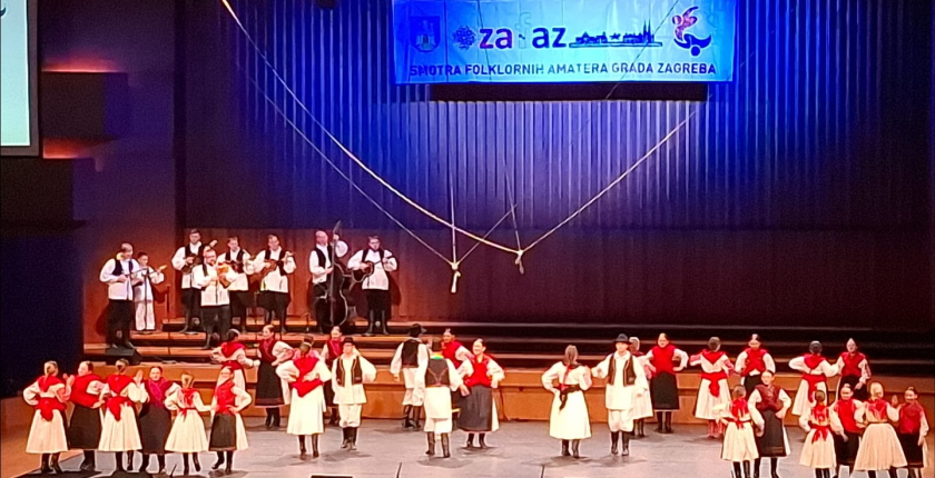DFA 14 na završnom koncertu 47. Smotre folklornih amatera Grada Zagreba